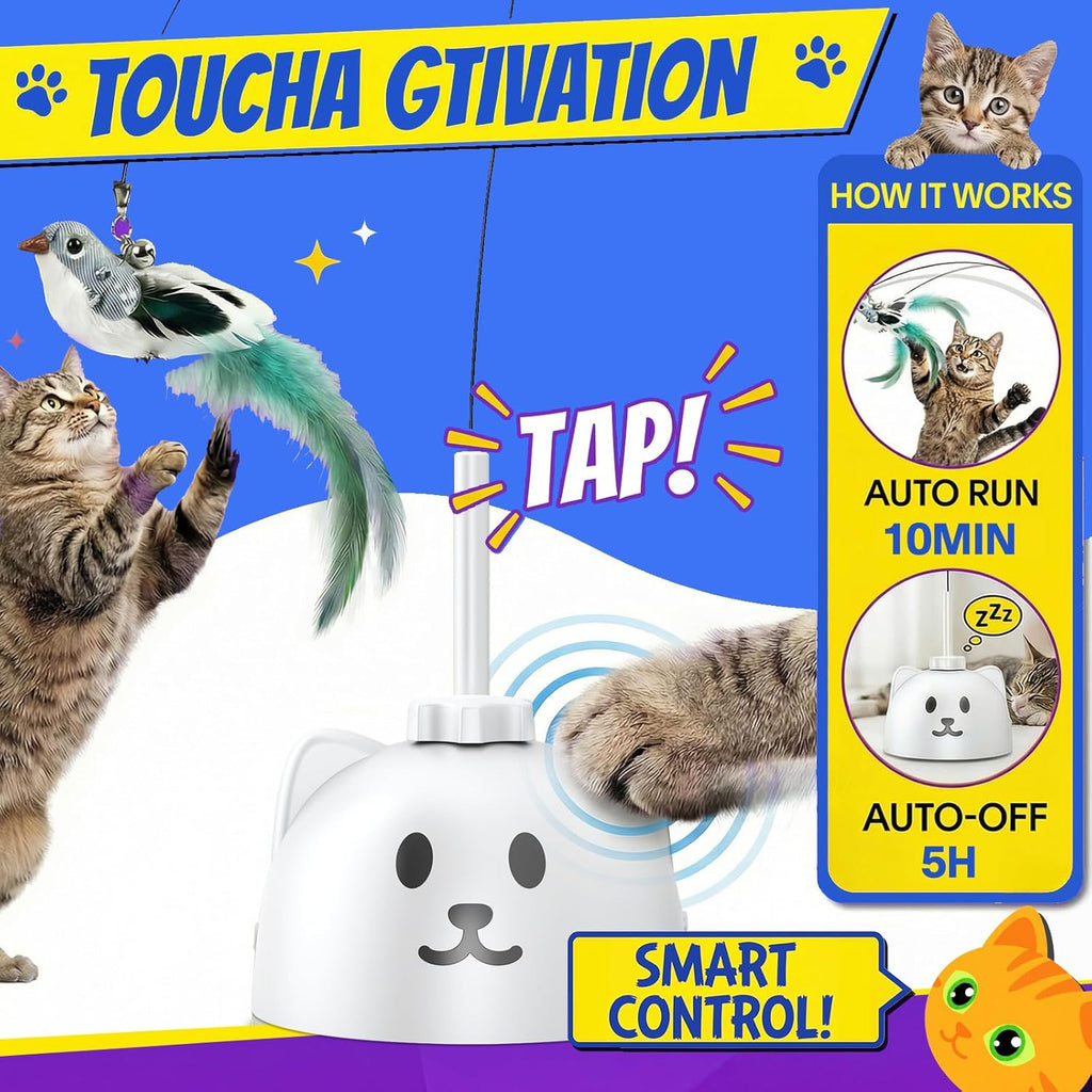 Kizuna Play - Automatic Flying Bird Cat Toy